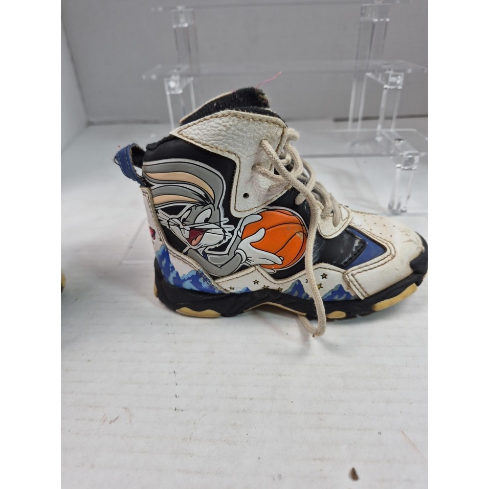 Vintage Space Jam Toddler Shoe‎ size 7.5 sneakers Rare Looney Tunes Bugs Bunny - Picture 10 of 16